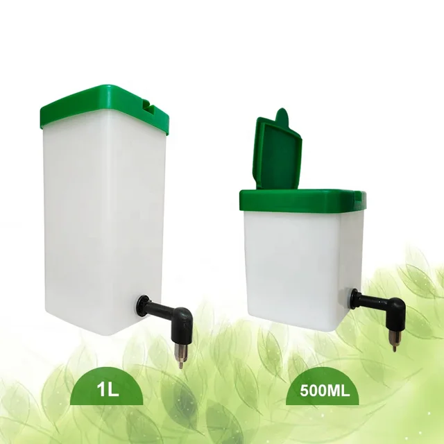 Abreuvoir pipette pour lapin 0,5L et 1L
